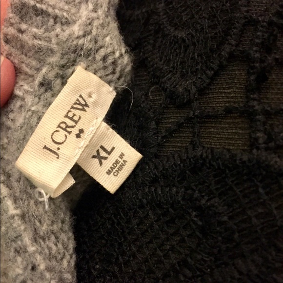 J.Crew Factory Wool Sweater with Zipper Detail - Picture 4 of 4